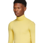 Raf Simons Yellow Classic Souspull Turtleneck