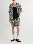 Wacko Maria - Straight-Leg Leopard-Print Woven Shorts - Neutrals