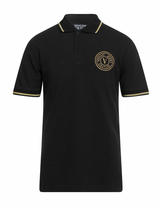 Photo: Versace Jeans Couture Mens Polo shirt in Black