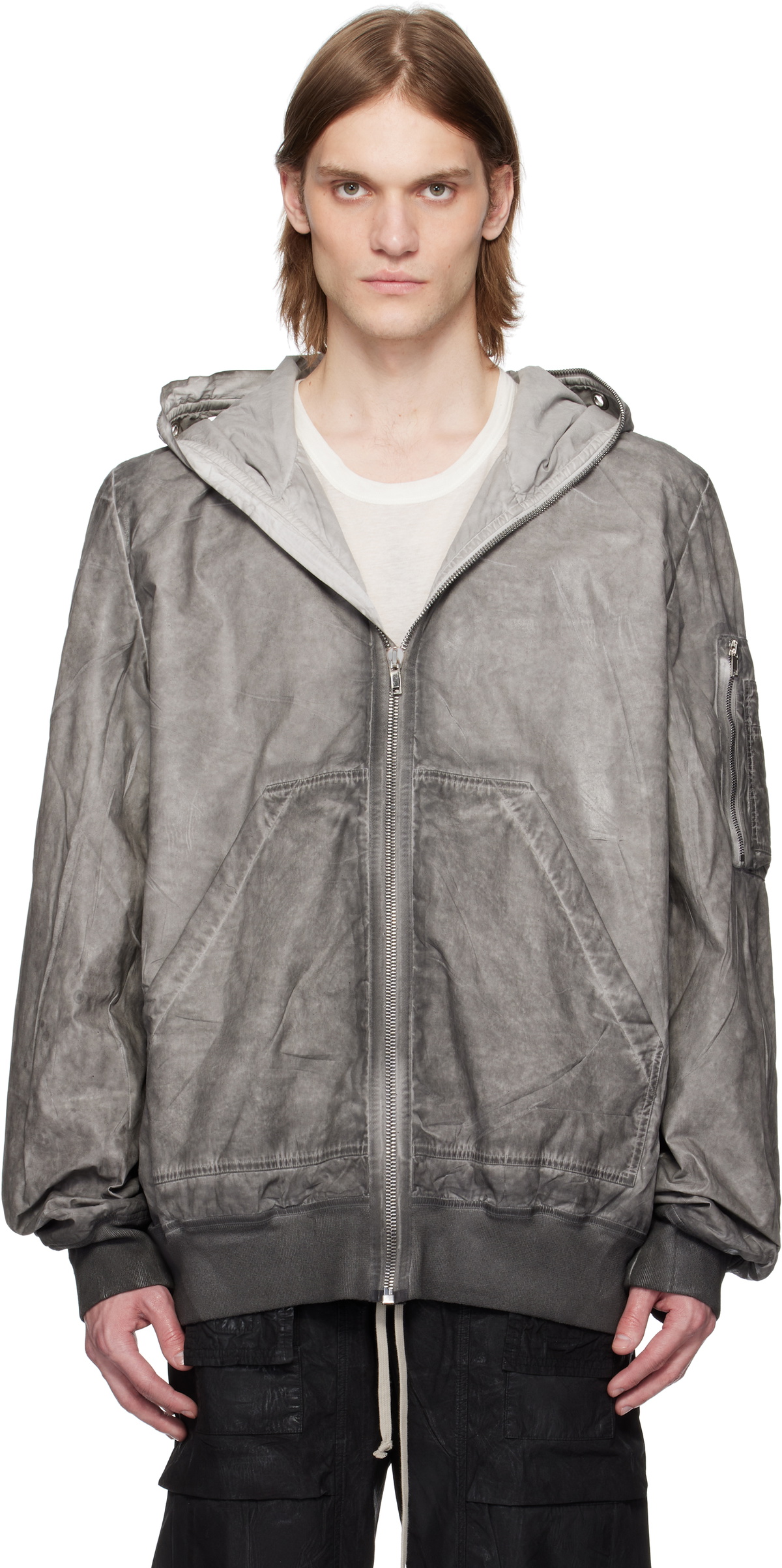 RICK OWENS DRKSHDW | GIMP FLIGHT BOMBER JACKET