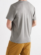 ARC'TERYX - Remige Word Logo-Print Mélange Stretch-Jersey T-Shirt - Gray