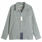 Story mfg. Check PA Shirt - Presented by END. in Blue
