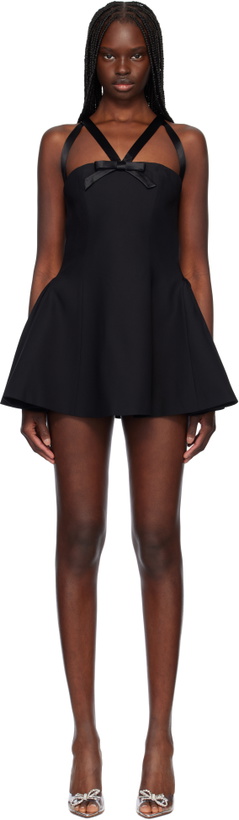 Photo: Mirror Palais Black Petite Duchess Minidress