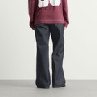 Acne Studios Men's 1981 Raw Denim Wide Leg Jeans in Indigo Blue