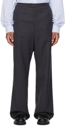 Bally Gray Loose Trousers