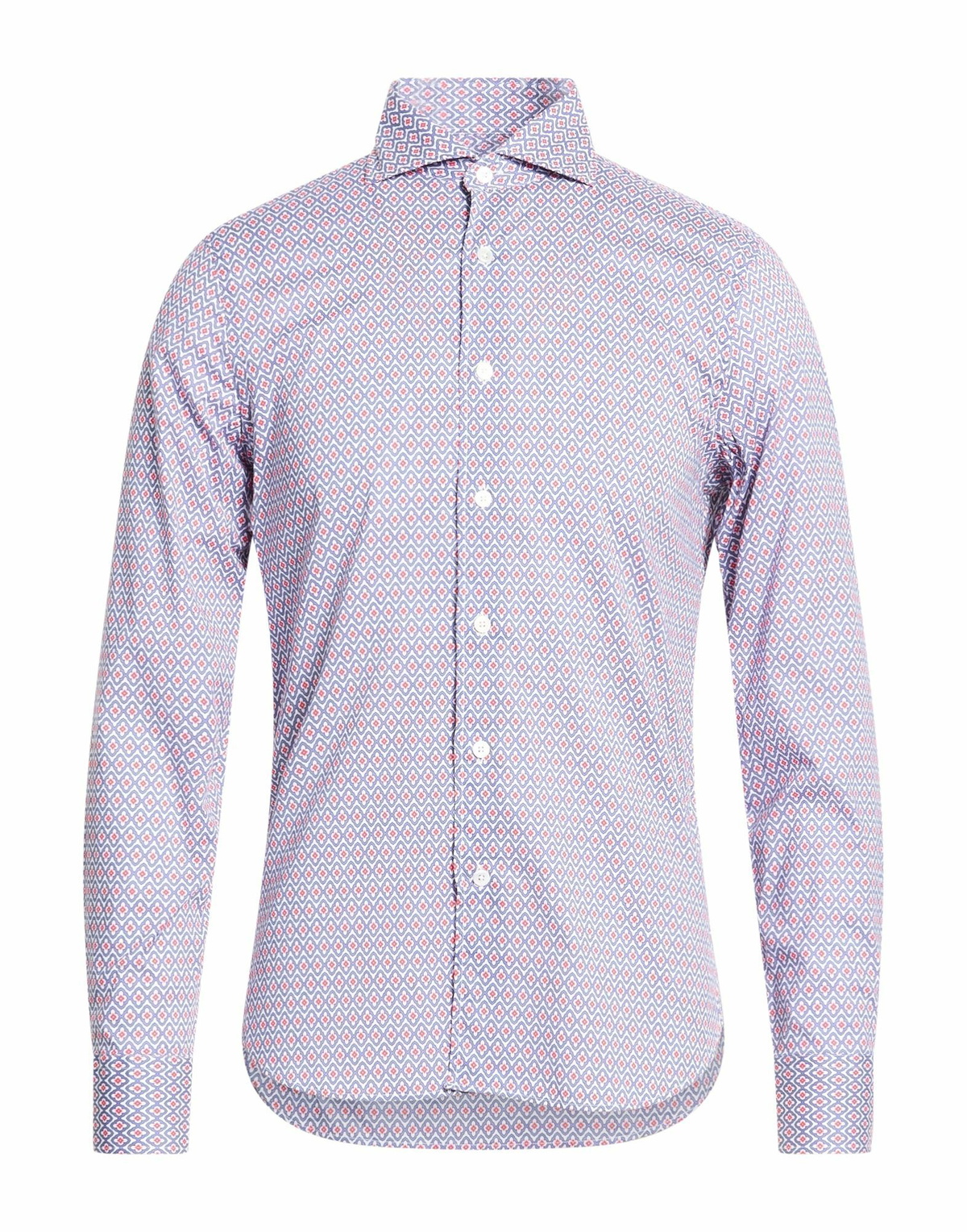 Fedeli Mens Shirt Slate in Blue