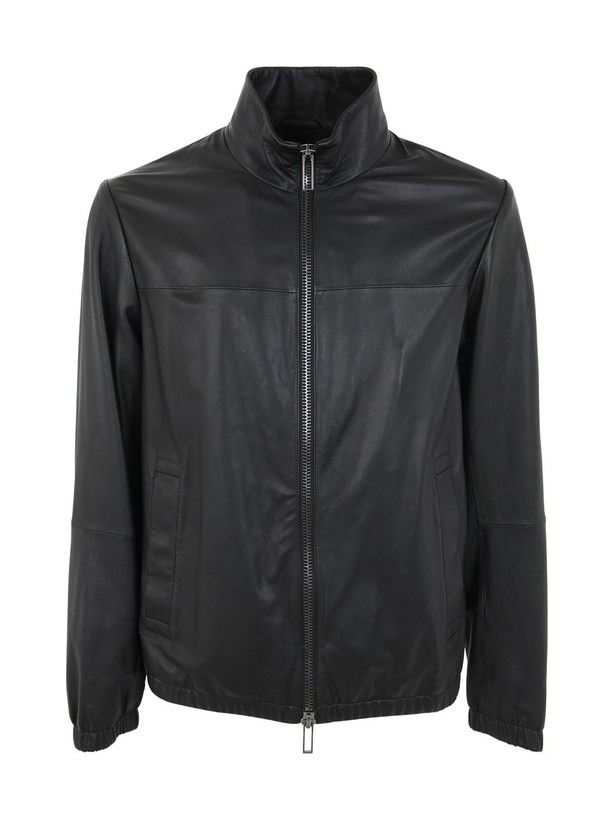 Photo: Emporio Armani Leather Jacket