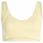 TALA Women's SkinLuxe Contrast Piping Sports Bra in Lemon Yellow