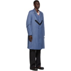 Kiko Kostadinov Blue Tailored Maik Coat