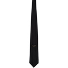 Comme des Garcons Homme Plus Black Silk Tie