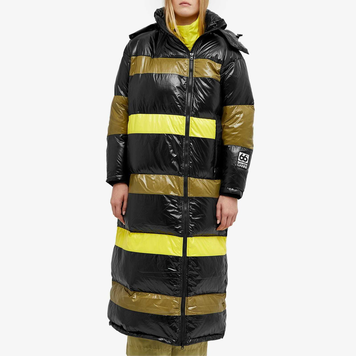 66° North Women's x GANNI Askja Coat in Black 66° North