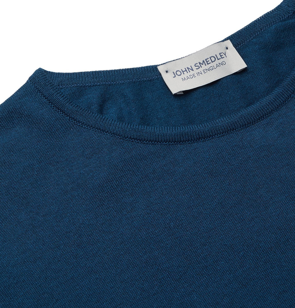 John Smedley - Belden Slim-Fit Sea Island Cotton T-Shirt - Blue John ...