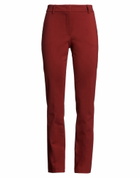 Manila Grace Womens Pants Burgundy