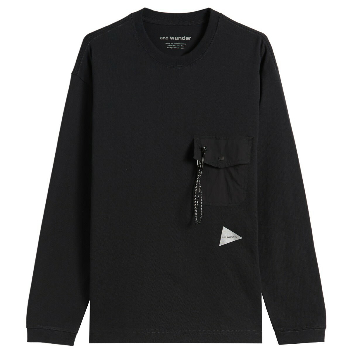 and wander Covered Ripstop Cardigan and Wander