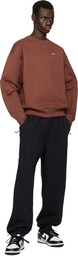 Nike Burgundy Solo Swoosh Sweatshirt