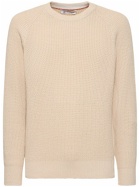BRUNELLO CUCINELLI - Cotton Knit Crewneck Sweater