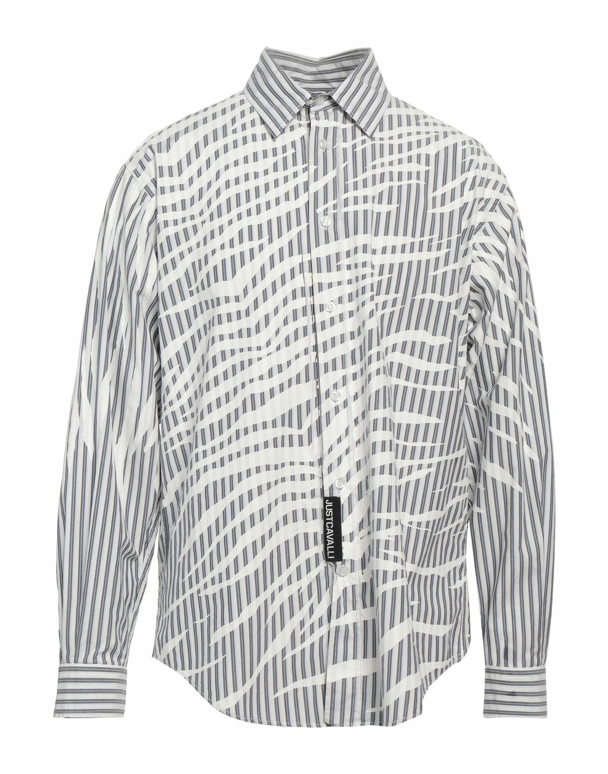 Just Cavalli Mens Shirt in Off white