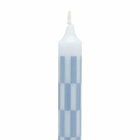 HAY Pattern Candle - Check in Blue/Dusty Blue 