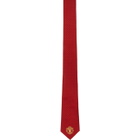 Paul Smith Red and Black Manchester United Edition Polka Dot Tie