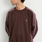 Needles Men's Poly Smooth Crew Neck Sweatshirt in Brown