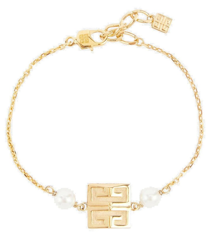 Photo: Givenchy 4G faux pearl bracelet