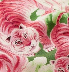 Sandro - Printed Crepe de Chine Shirt - Pink