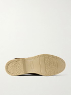 George Cleverley - Mayfair II Collapsible-Heel Suede Loafers - Brown
