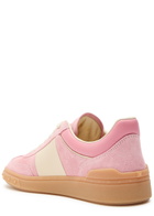 Valentino Garavani Upvillage Panelled Suede Sneakers Pink