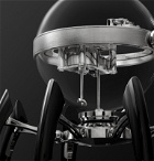 MB&F - Octopod Stainless Steel, Nickel and Palladium-Plated Table Clock, Ref. No. 11.6000/201 - Silver
