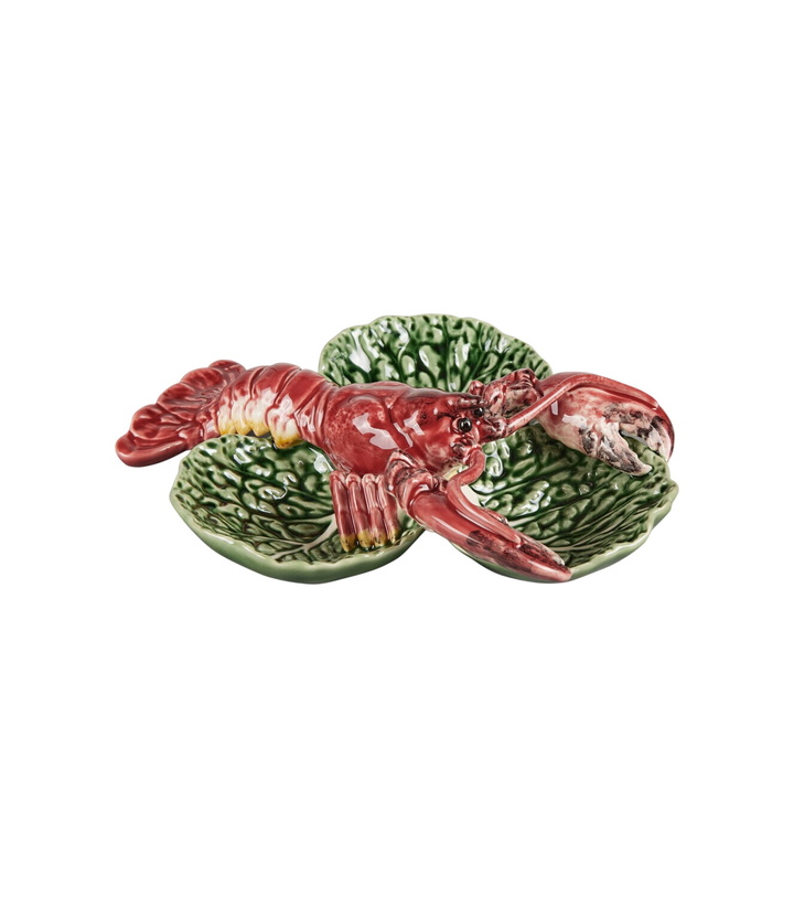 Photo: Bordallo Pinheiro Cabbage With Lobsters Small appetizer plate