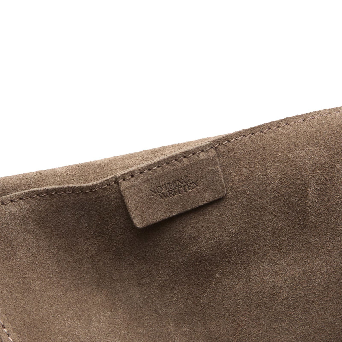 Nothing Written Women's Cou Suede Shopper Bag in Gray 