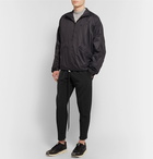 Nike - Fear of God NRG Ti Run Tapered Stretch-Jersey and Waffle-Knit Sweatpants - Men - Black