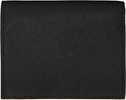 Vivienne Westwood Black Billfold Leather Wallet