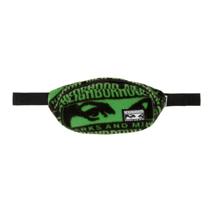 Photo: Perks and Mini Black and Green Neighborhood Edition Belt Bag