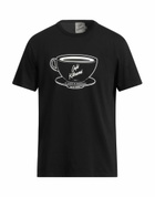 Maison Kitsuné Mens T-shirt in Black