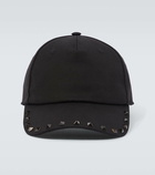 Valentino Garavani Rockstud canvas baseball cap