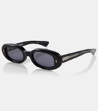 Jacques Marie Mage Besset oval sunglasses