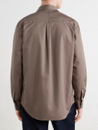 Paul Smith - Cotton-Poplin Shirt - Brown