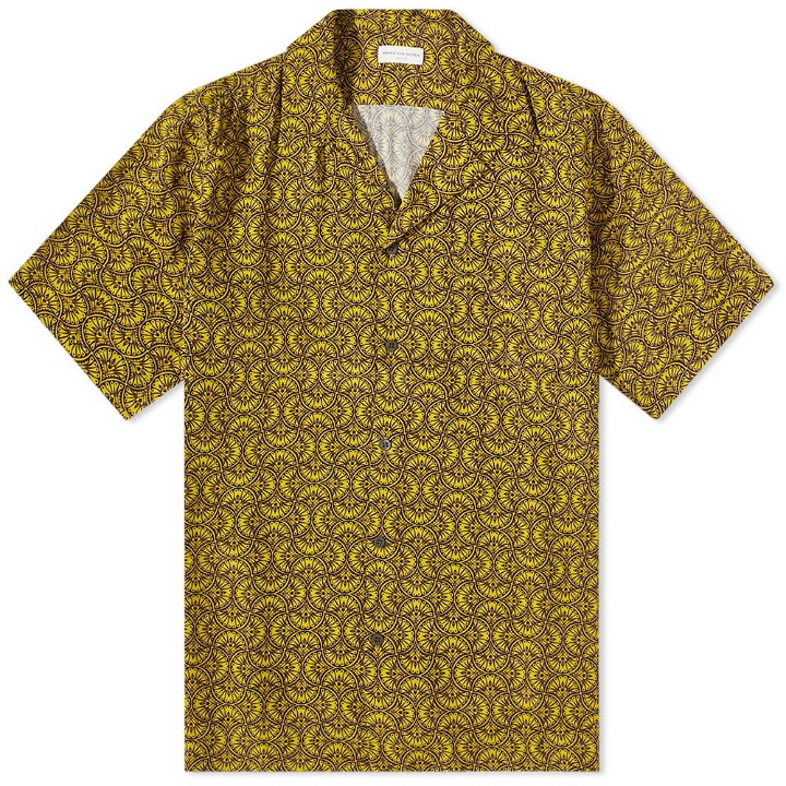 Photo: Dries Van Noten Men's Carltone Vacation Shirt in Yellow