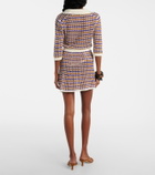 Eres Design open-knit cotton-blend miniskirt