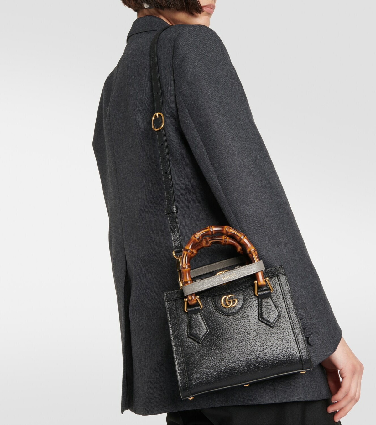 Gucci Diana Mini leather tote bag Gucci