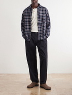 Rag & Bone - Tomlin Checked Cotton-Flannel Shirt - Blue
