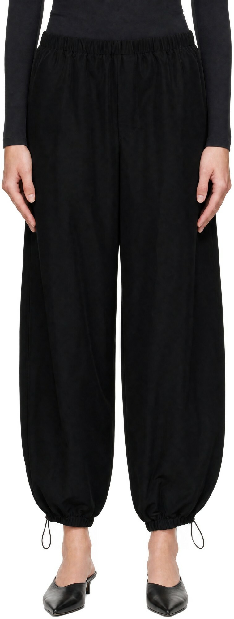 Entire Studios Black Profile Trousers