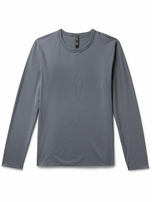 Photo: Lululemon - The Fundamental Stretch-Jersey T-Shirt - Gray
