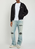 Amiri MA Logo Hooded Jersey Jacket Black