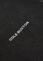 Cole Buxton Logo-print Cotton Sweatpants Black