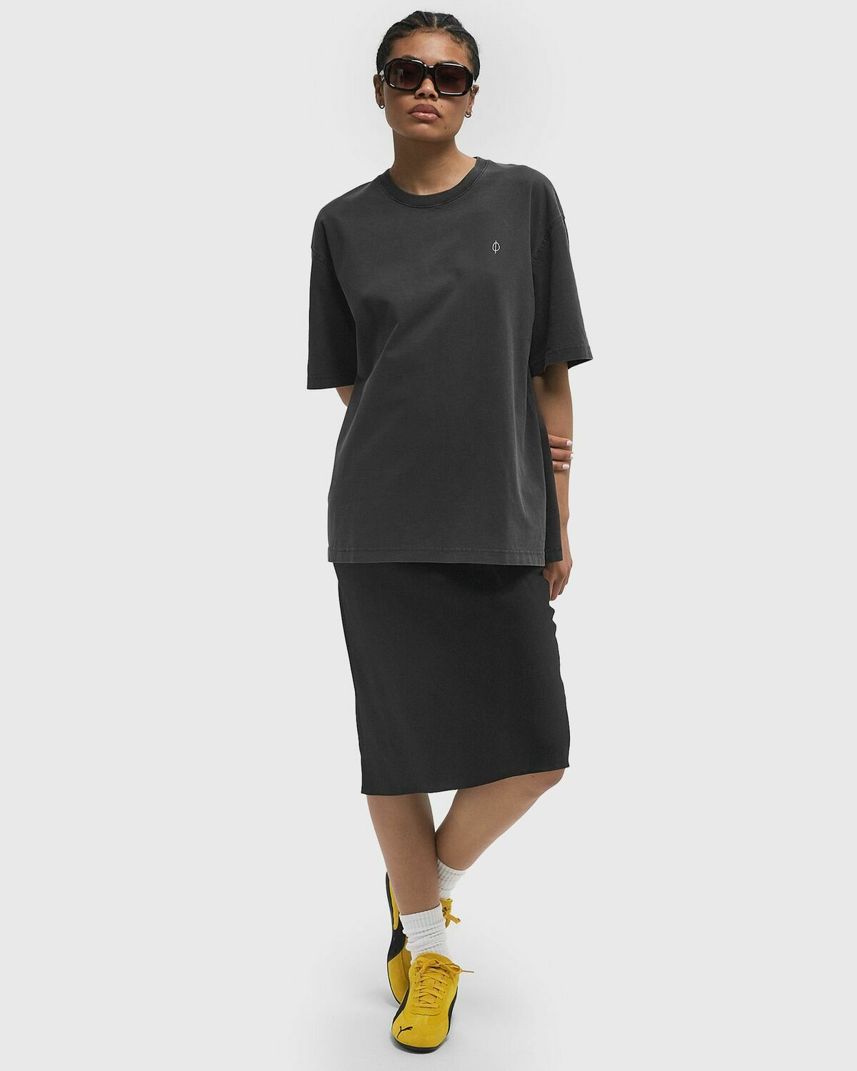 Samsøe & Samsøe SAWANDERING T-SHIRT 15489 Grey Womens Shortsleefe