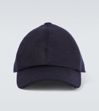 The Row Caspian cashmere baseball cap