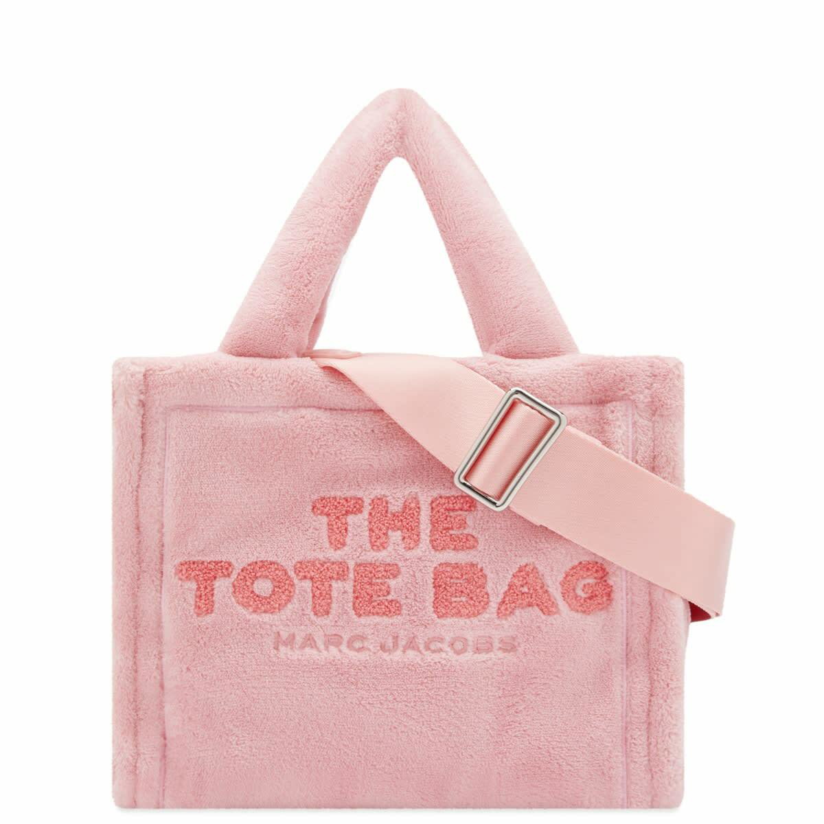 ふわもこ☆MARC JACOBS  THE TOTE テリー MINI Marc Jacobs Women's The Mini Tote Terry in Light Pink Marc