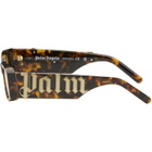 Palm Angels Brown Angel Sunglasses